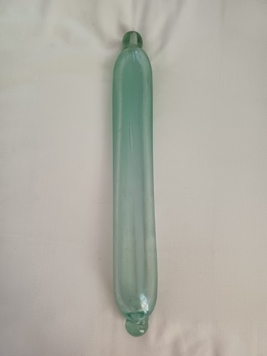 Antique blown glass rolling - antique,