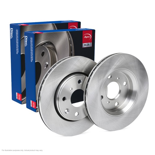 Apec front brake discs - front, for