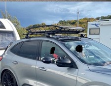  THULE ROOF BASKET, THULE ROOF BARS INC FIXINGS, 2X ROOF BIKE RACKS
