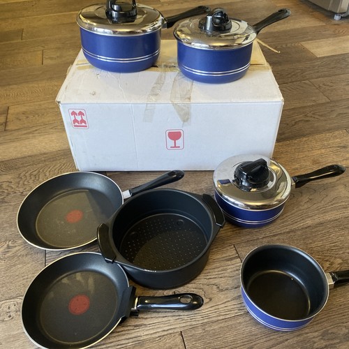 Vintage tefal premier pan - premier, set