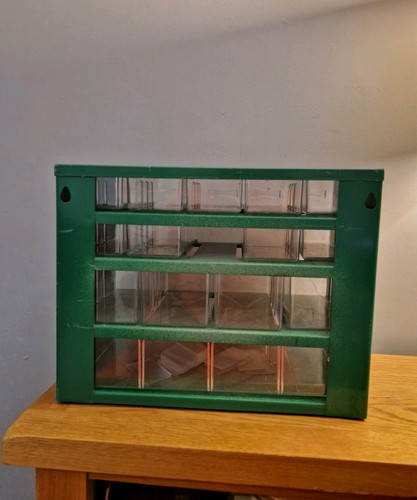 Metal storage cabinet - metal, vintage