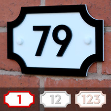 Personalised Door Number 3D