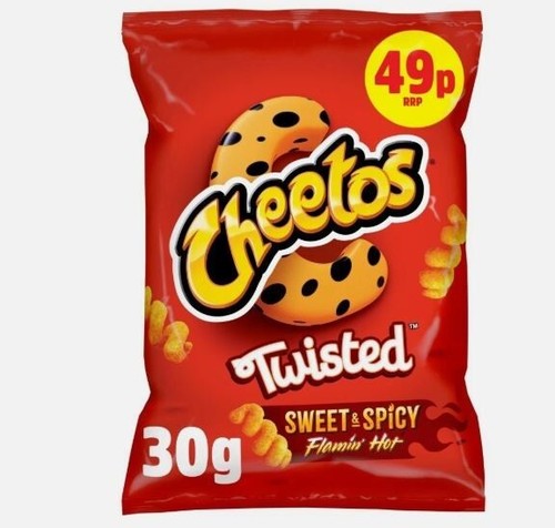 Cheetos sweet spicy flavour - sweet,