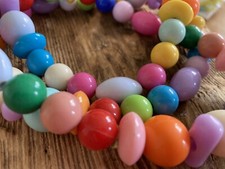 Multi colour glossy long - glossy,