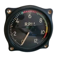 RAF 6A 5834 Helicopter Rpm Gauge. New Old Stock.