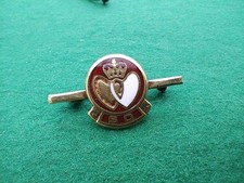 Rare VTG Blood Donor 50 Donations Silver Gilt Enamel Badge (A760)