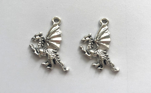 Tibetan silver dragon - 10,