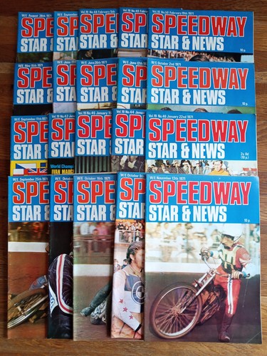 Speedway star magazines x20 - magazines,