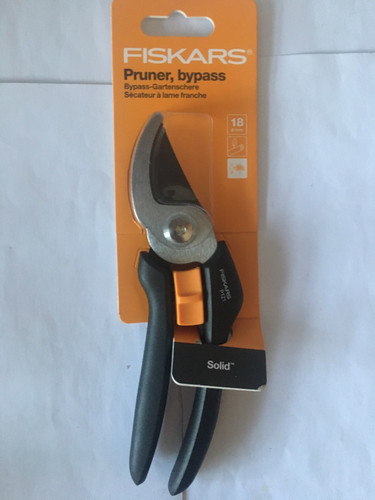 Fiskars pruner bypass 18mm - pruner,