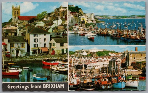 Brixham devon harbour - -,
