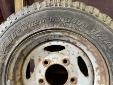 Land Rover Discovery mk1 SPARE STEEL Wheel  BFGOODRICH TYRE 235-70-R16 Landrover