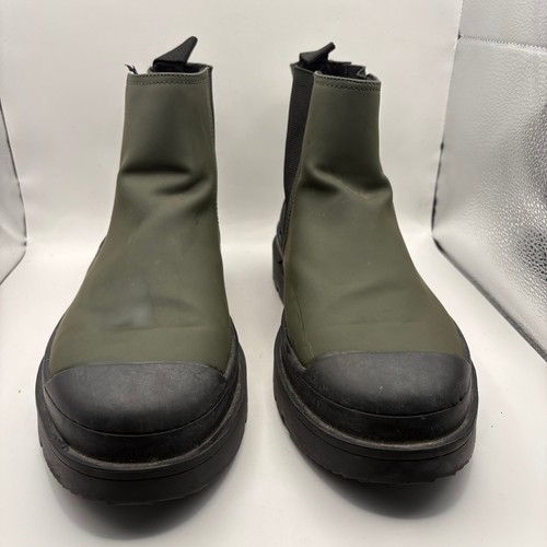 Zara mens green rubberized - zara,