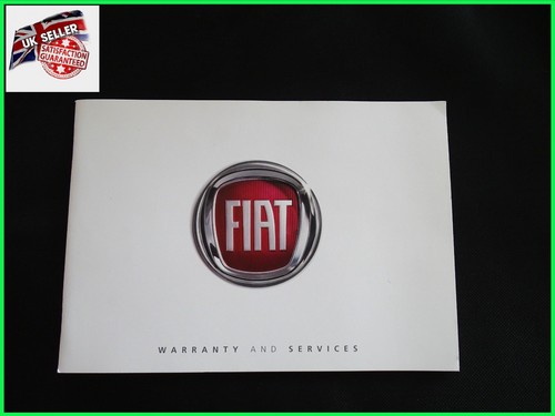 Fiat service book logbook - service,