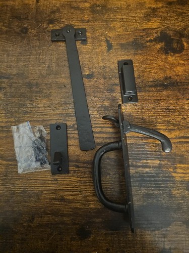 Cast iron gate latch for - cast,