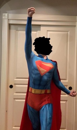 Superman cosplay costume