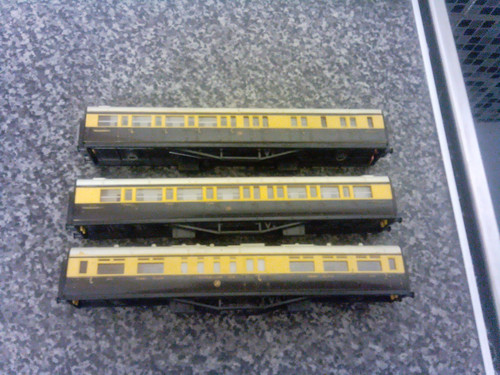 Gauge hornby gwr coaches - oo,