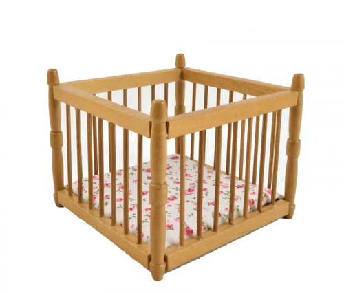 Dolls house playpen pine - house,