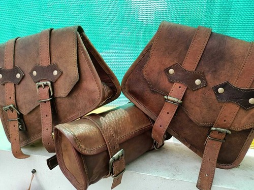 Brown genuine leather - genuine,