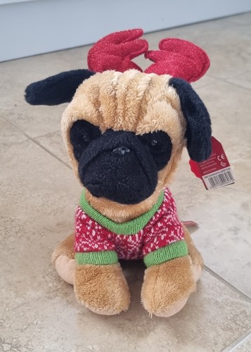 Keel toys christmas pug - keel,