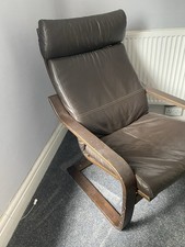 IKEA POÄNG Leather chair