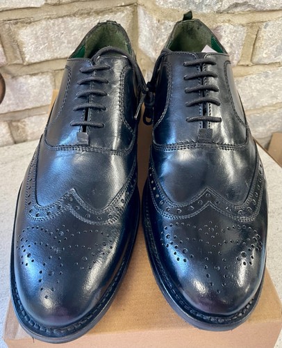 Smart black leather - black, derby