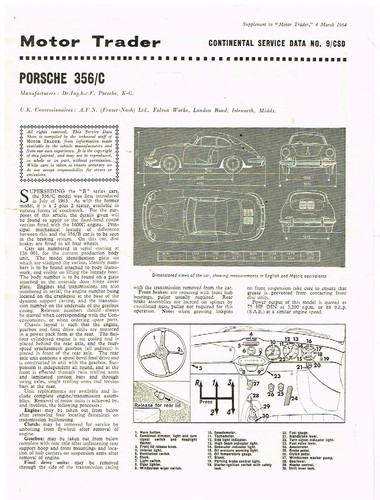 Porsche 356c coupe 1963 - porsche,