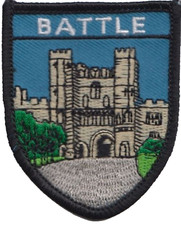 Battle East Sussex Flag Embroidered Patch Badge