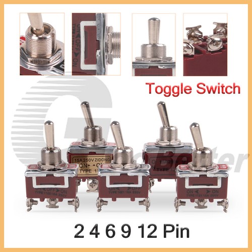 Heavy duty toggle - duty, switch