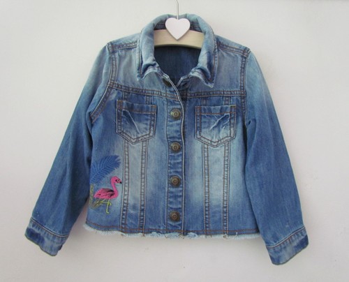 Next girls denim jacket - denim, age