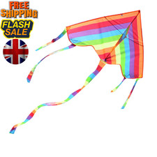 Easy fly colorful rainbow kite - easy,
