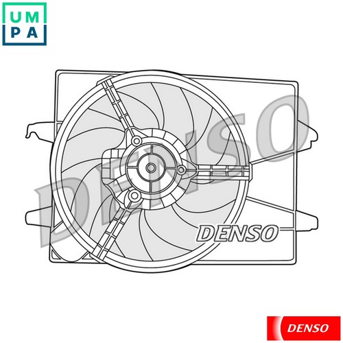 Fan engine cooling der10003 - fan,