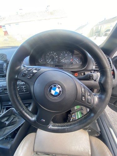 Bmw e46 sport steering wheel - bmw,