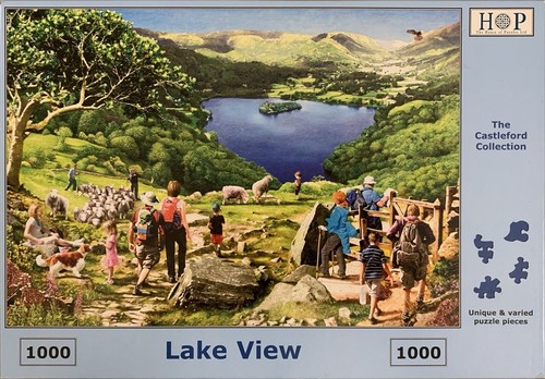 Hop 1000 piece jigsaw - piece, puzzle