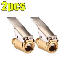 2X Tyre Valve Air Chuck