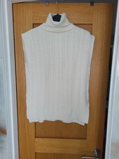 Tesco F&F cream polo neck