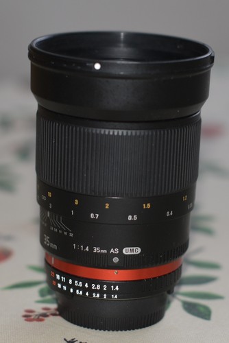 Samyang 35mm as umc lens - samyang,