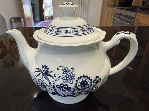 Vintage teapot blue nordic g - blue,