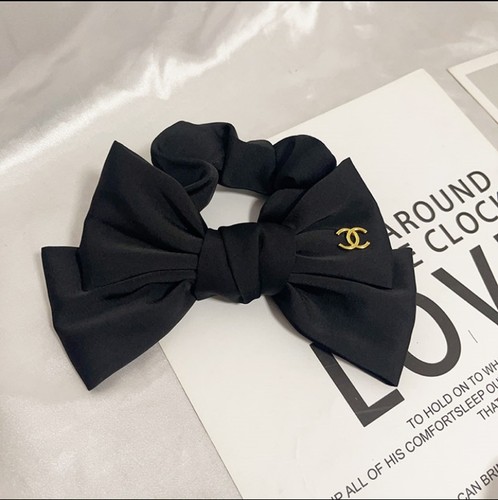 Chanel scrunchie hair - chanel,