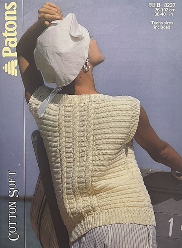 Patons knitting pattern 8237 - pattern,