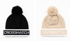 Crosshatch Unisex Bobble Hat
