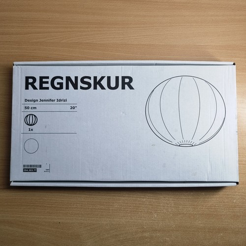 Ikea regnskur white lampshade - ikea,