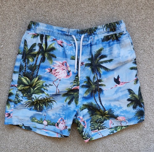 Swimwear shorts flamingo print - swimwear,
