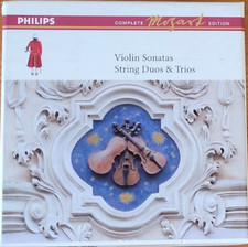 Mozart: Violin Sonatas; String Duos & Trios (Mozart Edition Vol.8) 9 CD Set
