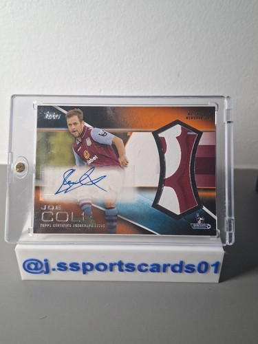 Joe cole auto match worn - joe,