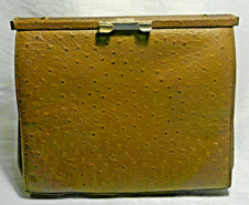 Vintage 40s Ostrich Leather