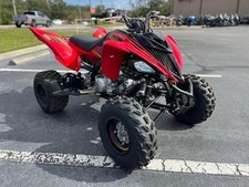 Red & Black YAMAHA Raptor 700