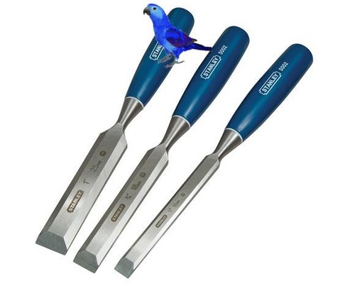 Stanley wood chisel bevel edge - chisel,