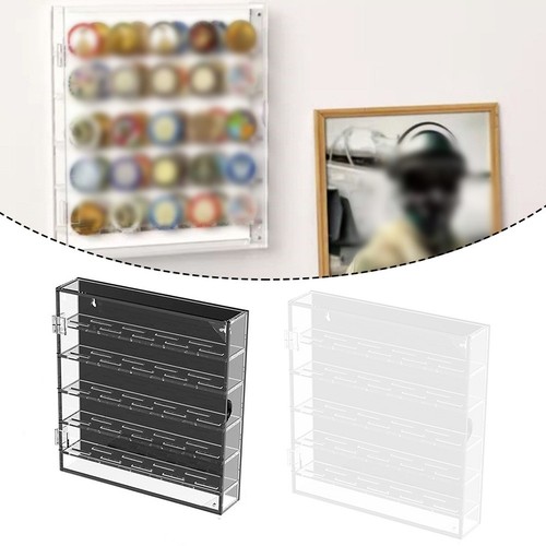 Sturdy acrylic coin display - sturdy,