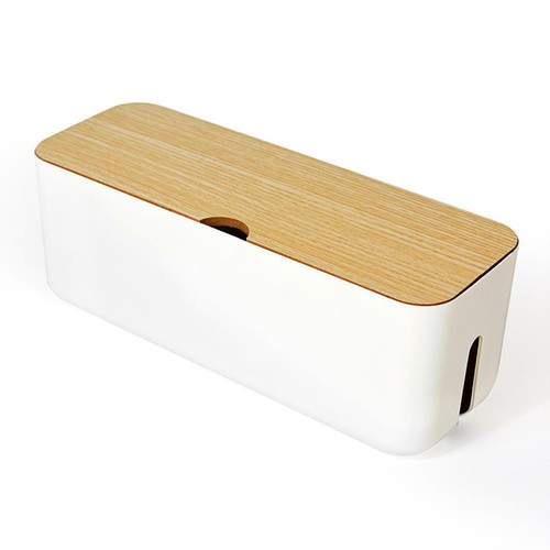 Large wire cord storage box - large,