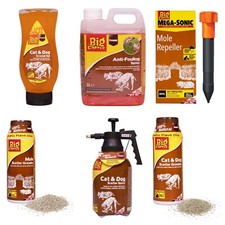 The Big Cheese Cat, Dog and Mole  Repellents With Natural Ingredients